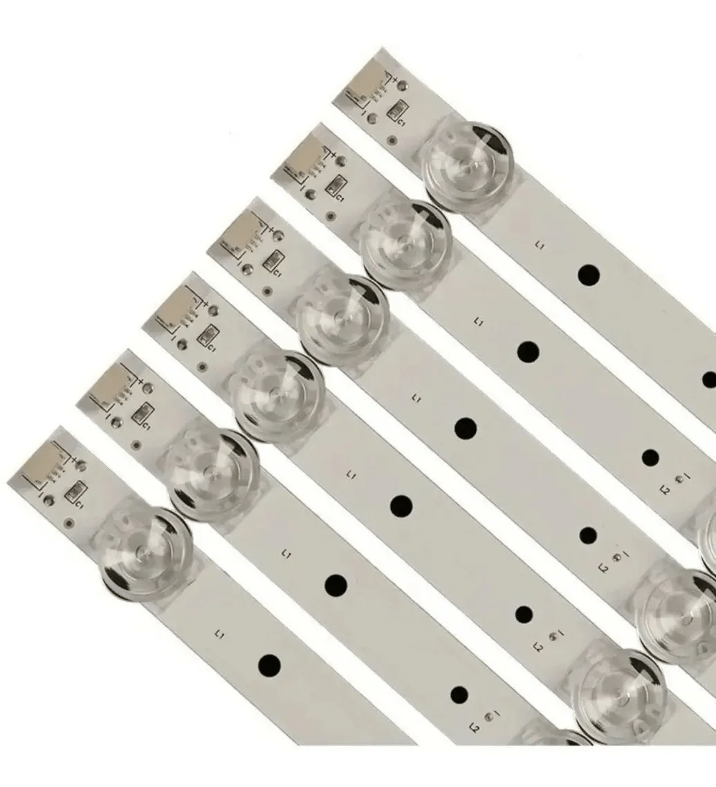 Barra de Led TCL 65″ 65P6US – Kit Com 6 Barras